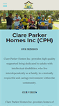 Mobile Screenshot of clareparkerhomes.org